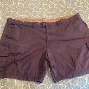Chaps Blue Cargo Shorts Lightweight Design 52